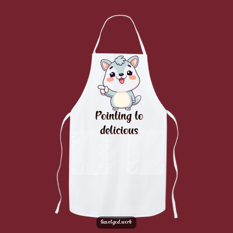 Funny Enthusiastic Animal Apron: Cook Up Fun with a Smile!