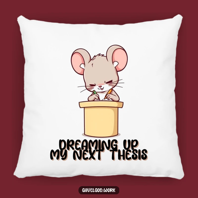 Funny Kawaii Mouse Pillow: Snuggle Up With This Comedic Character