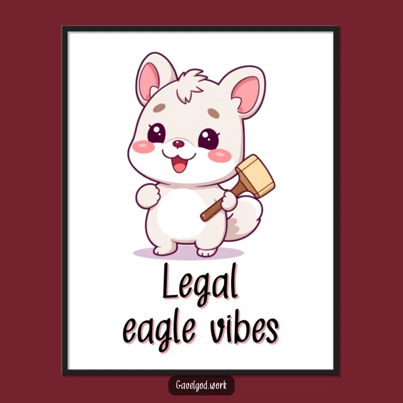 Funny Animal Judge Digital Print: Instant Courtroom Comedy for Your Walls!