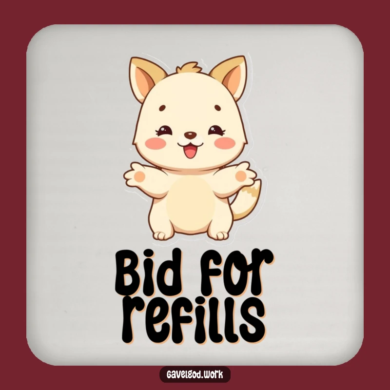 Funny Generous Animal Coaster: Make Every Drink Generous!