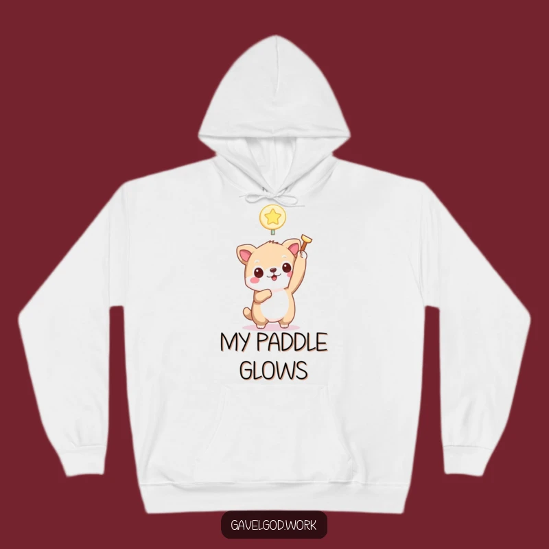 Cozy Funny Kawaii Animal Bidding Paddle Hoodie: Stay Warm During Bidding Wars