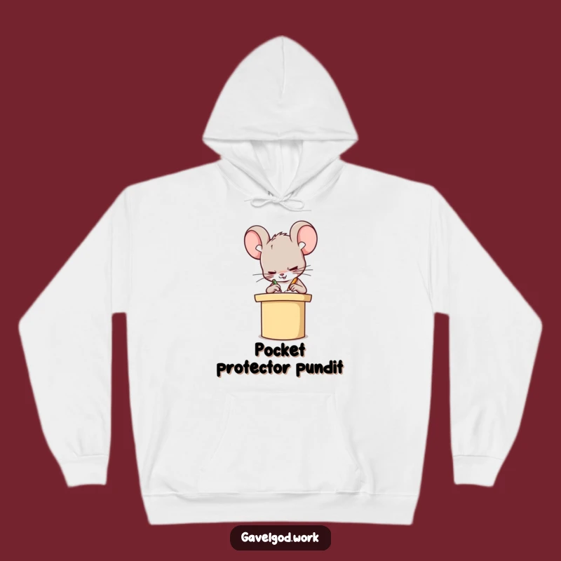 Funny Kawaii Mouse Hoodie: Cozy Up With This Hilarious Scribbling Character