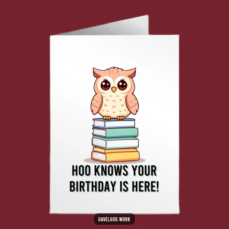Free Printable Funny Owl Birthday Card: Auction of Fun, DIY Download!