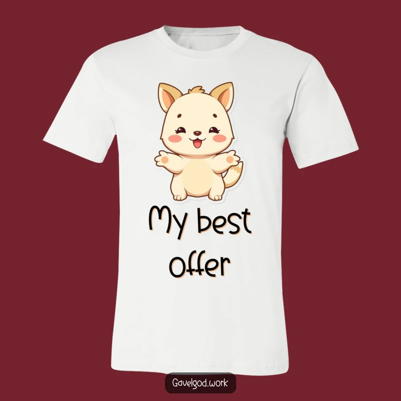 Funny Generous Animal T-Shirt: Make Your Offer with a Smile!