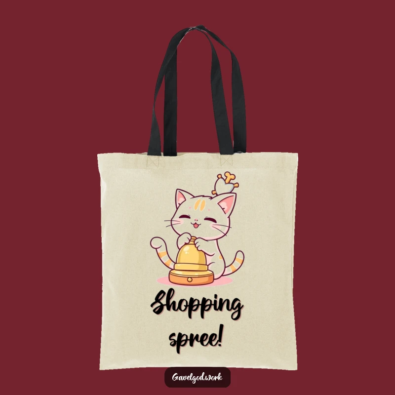 Funny Kawaii Cat Tote Bag: Carry Your Playful Pounces